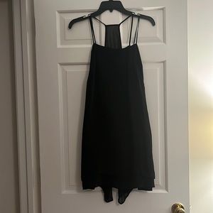Anthropologie Black Two Piece Dress